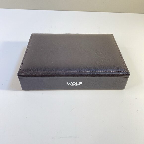 Wolf Watch Jewelry Box Case - Picture 4 of 16